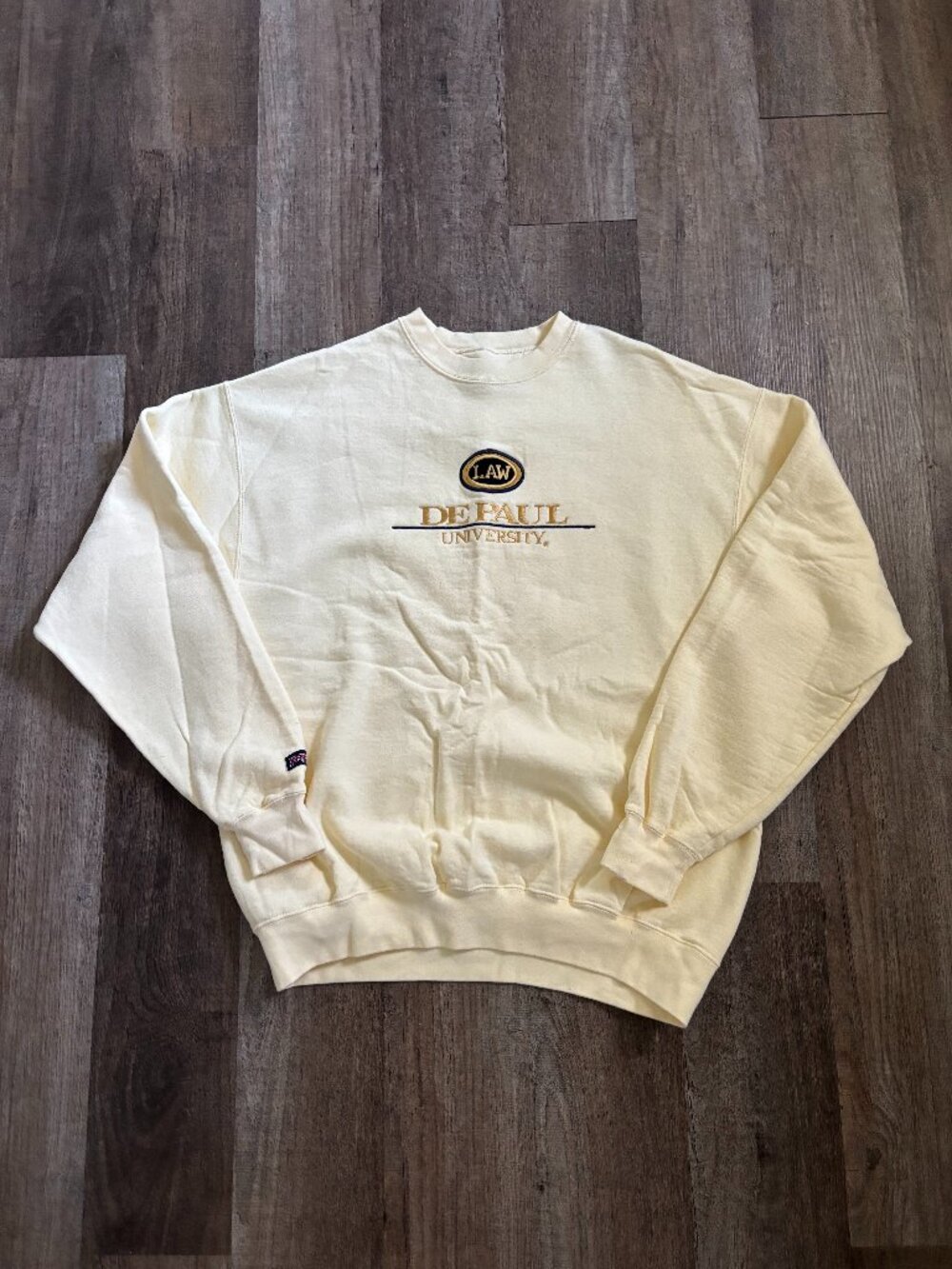 Vintage Jansport DePaul University Law Embroidered Crewneck / Sweatshirt